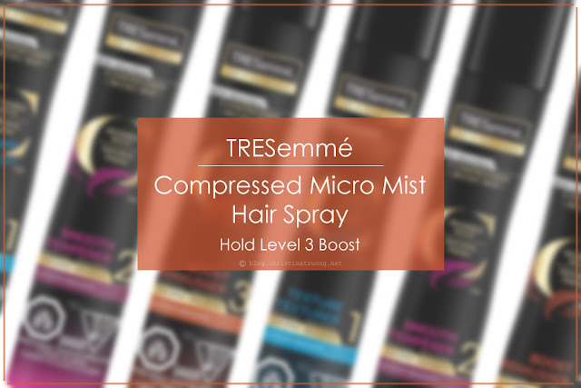 3. TRESemmé Compressed Micro Mist Hair Spray Boost Hold Level 3 - wide 5