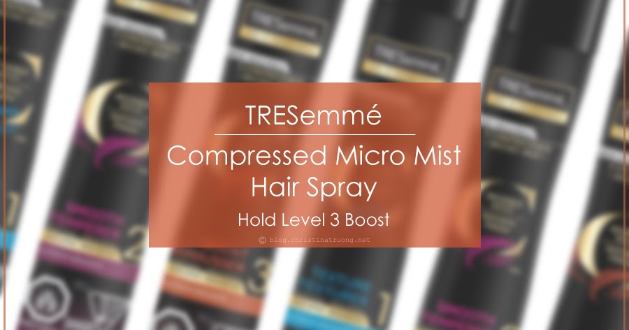10. "TRESemmé Compressed Micro Mist Hairspray, Texture Hold Level 1, Blue" - wide 7
