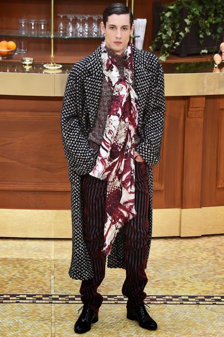 DIARY OF A CLOTHESHORSE: THE LOOKS - CHANEL AW 15/15 MENSWEAR #PARIS
