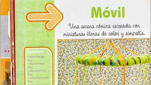 Móvil para el cuarto del bebé tejido al crochet