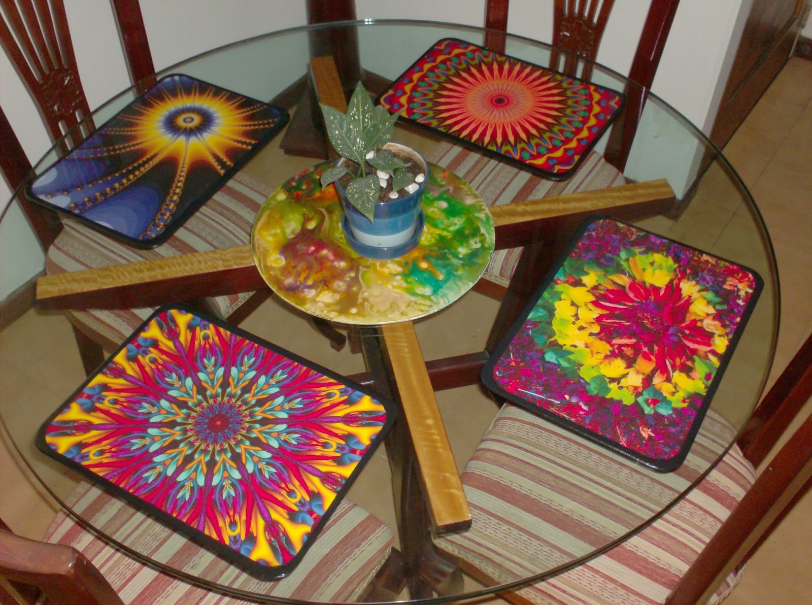 INDIVIDUALES DE MADERA Armando Luz Decoración en Cali