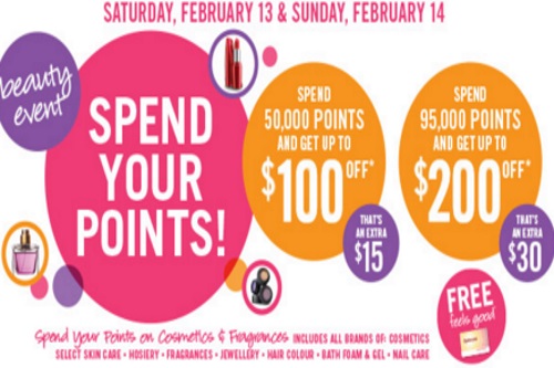 Shoppers Drug Mart Spend Your Points Beauty Event