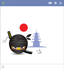 Ninja Facebook Sticker