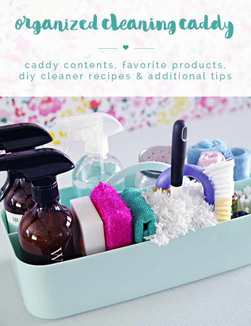 IHeart Organizing IHeart an Organized Cleaning Caddy