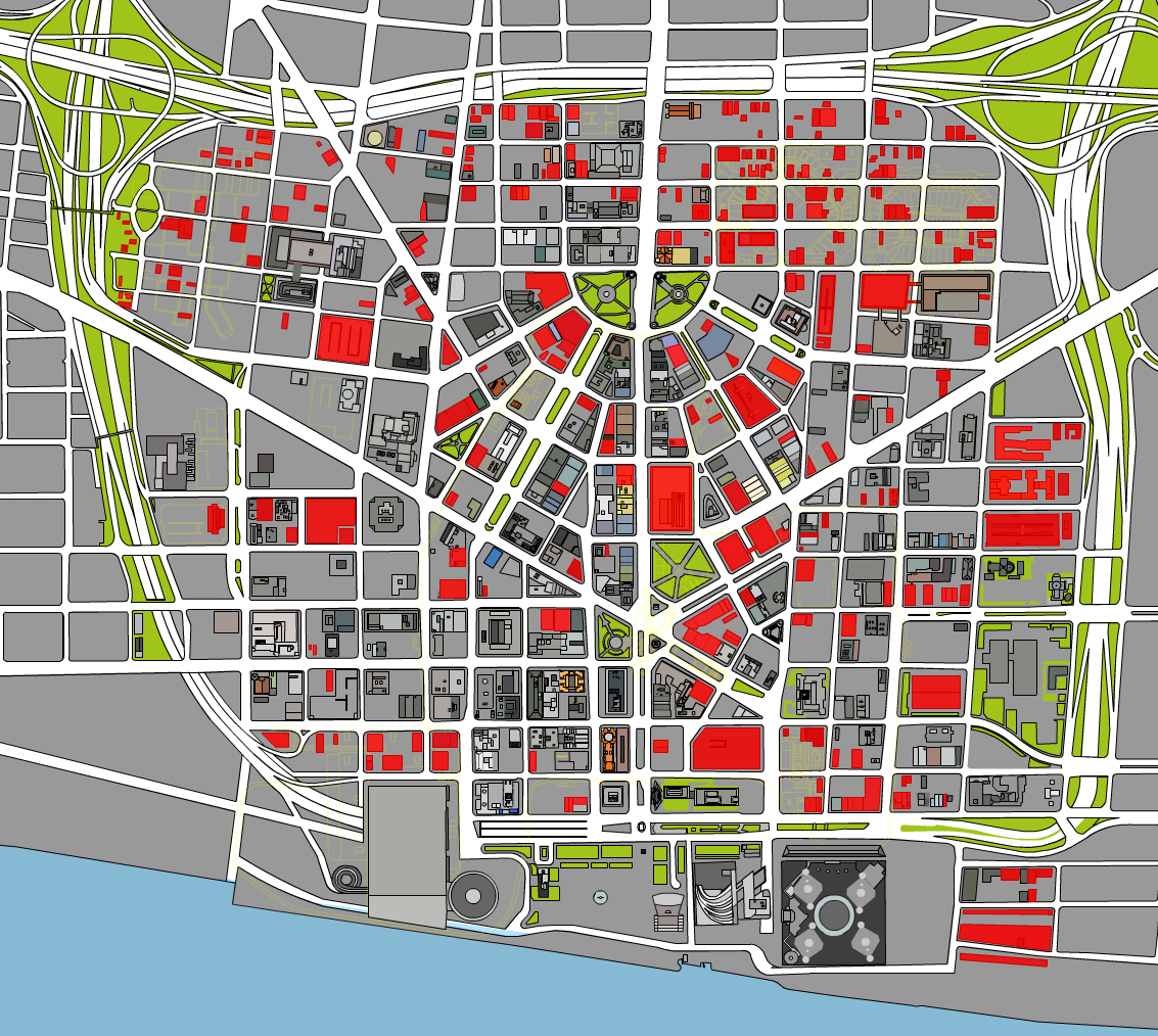 Detroit Area Map