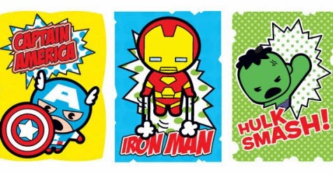 HULK HEROES MARVEL KAWAII EDIBAS 2013