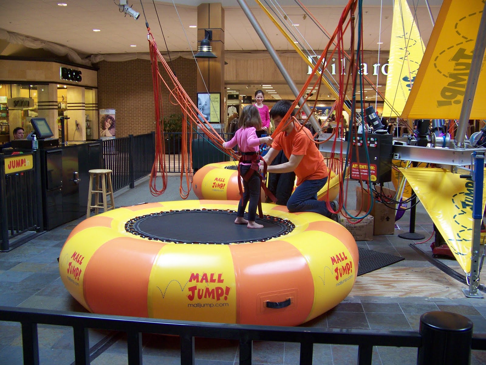 Haggar Family Blog Mall Jump