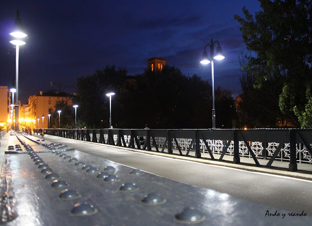 Puente de Hierro, Logroño