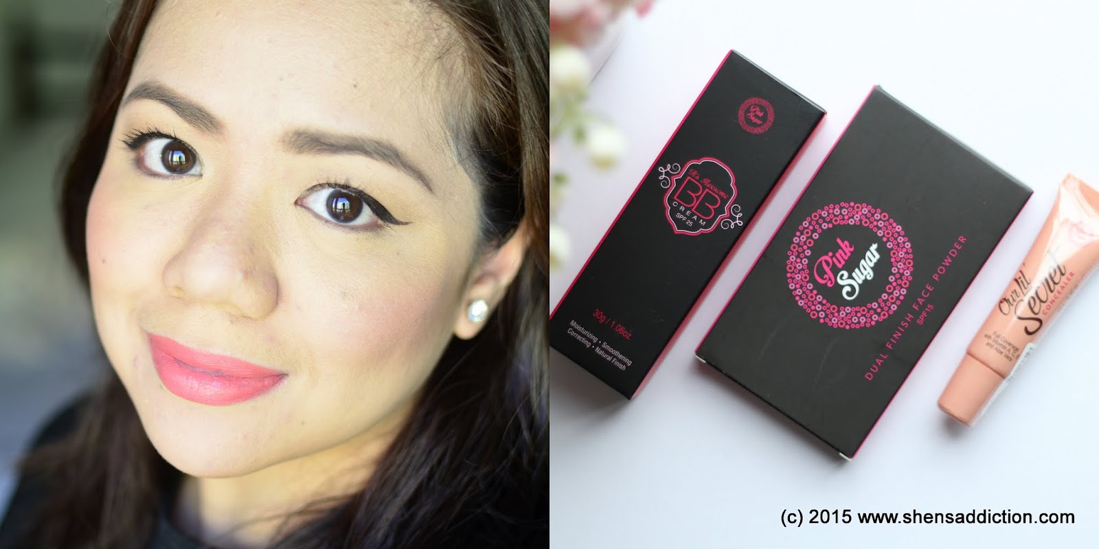 Review Pink Sugar's BB Cream, Concealer and Face Powder Shen's