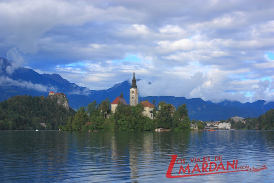 el lago Bled y su isla