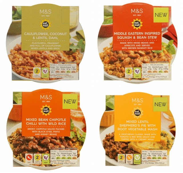 New vegetarian and vegan store cupboard meals from M&S New vegetarian and vegan store cupboard meals from M&S