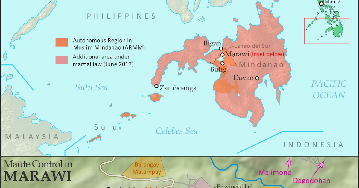 "Islamic State" in the Philippines? Detailed Control Map ...