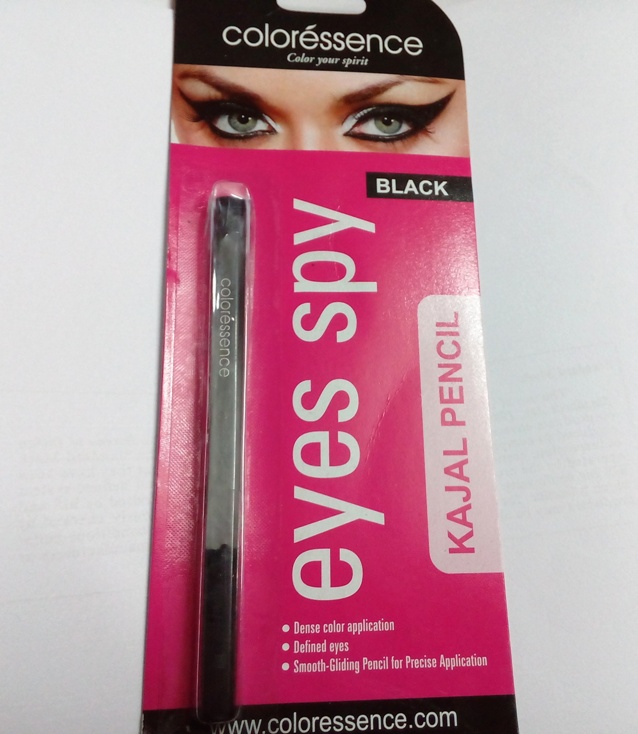 COLORESSENCE (Eyes Spy) KAJAL PENCIL REVIEW AND PICTURES