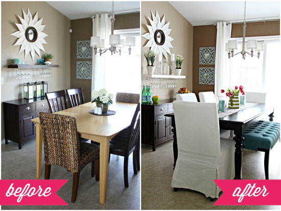 Iheart Organizing Our Dining Table Deets