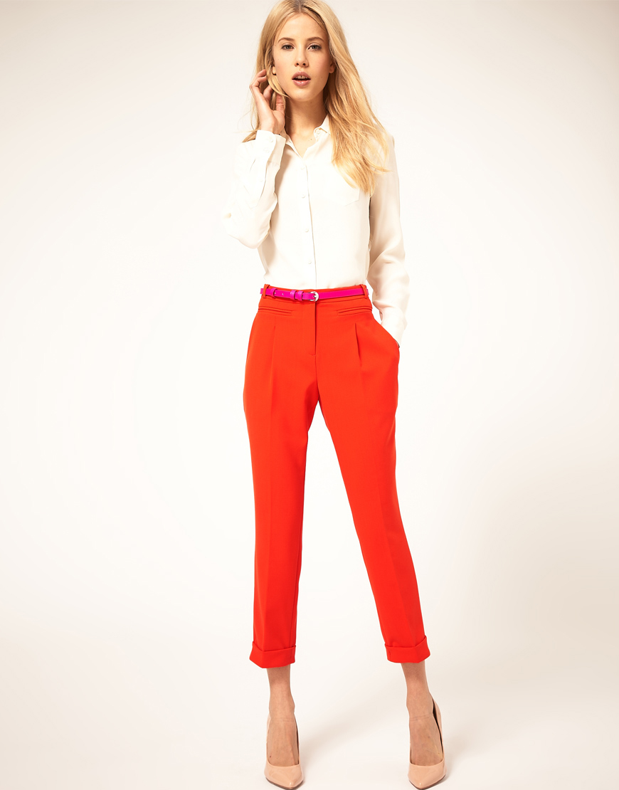 SHE STYLES NYC : Trends We Love: Bright Pants
