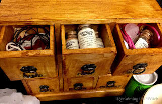 Inside the Curio cabinet from Reclaiming the Witch )0( Inside the Curio cabinet from Reclaiming the Witch )0(