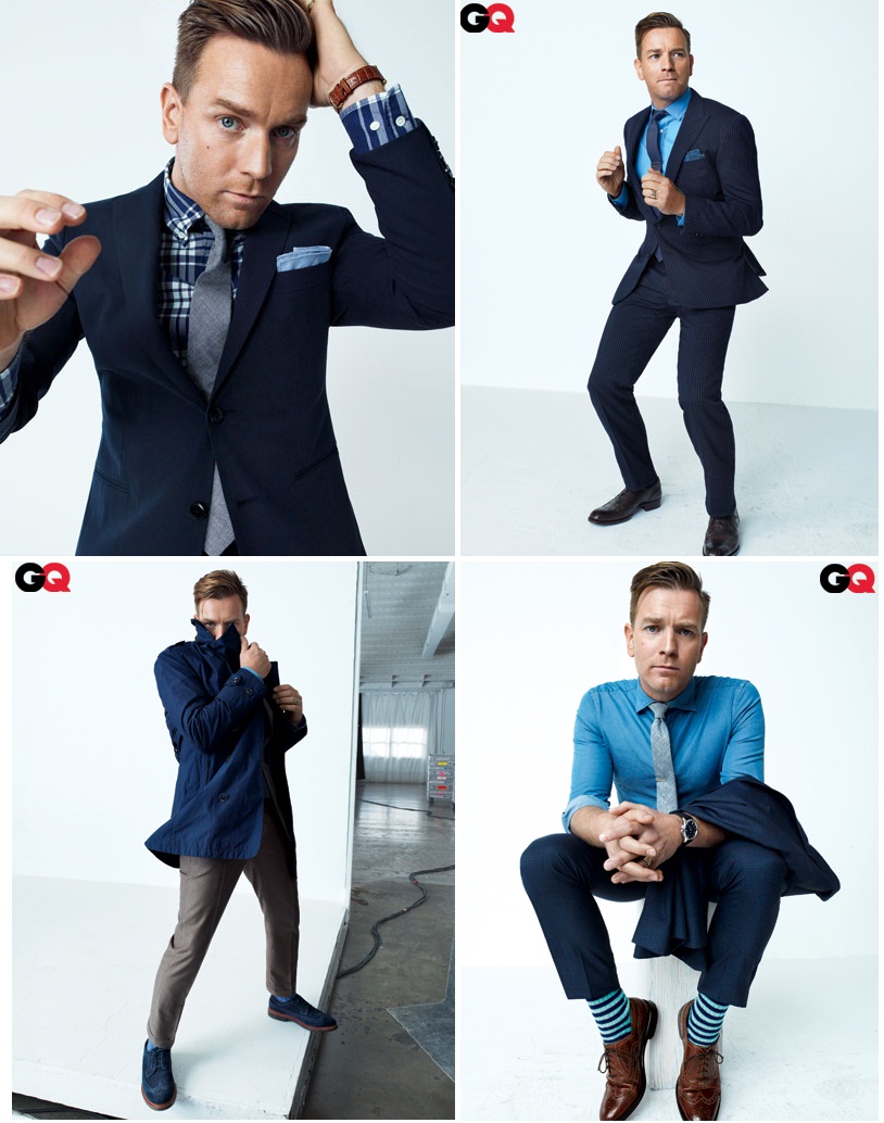 Espia Collections of References: GQ - Ewan McGregor & Hair Styles for Men