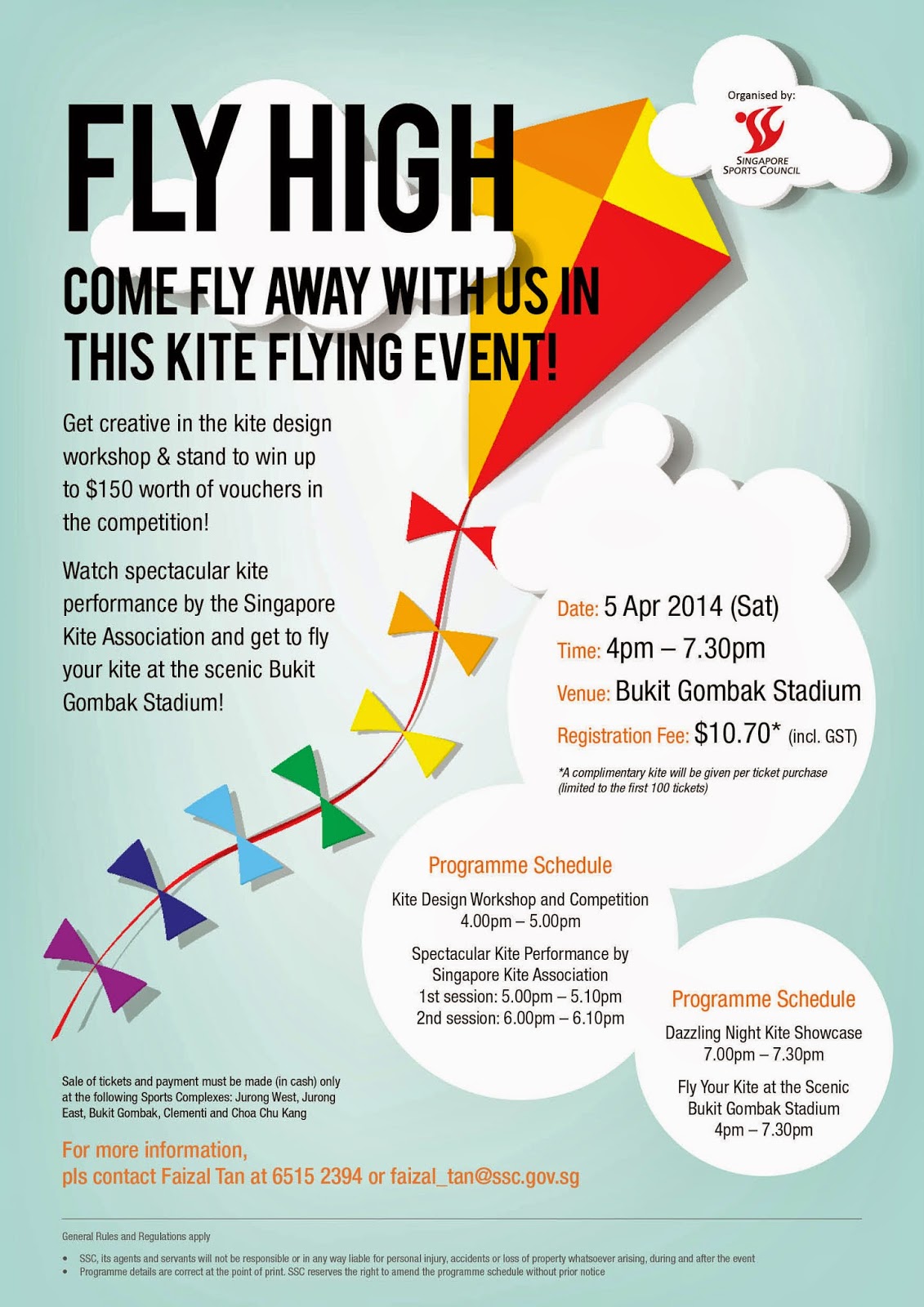 Singapore Kite Association KITE DESIGN COMPETITION BUKIT GOMBAK STADIUM