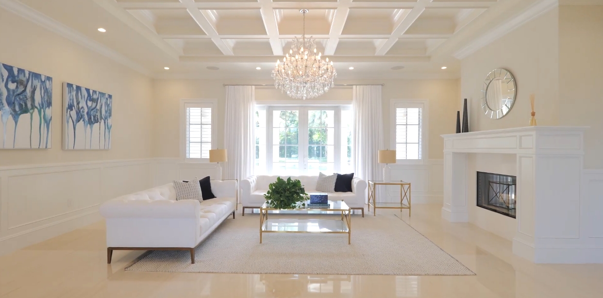 49 Interior Design Photos vs. 10915 SW 62nd Ave, Pinecrest, FL Luxury Mansion Tour