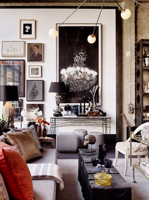 Artsy spaces with wall frames Daily Dream Decor