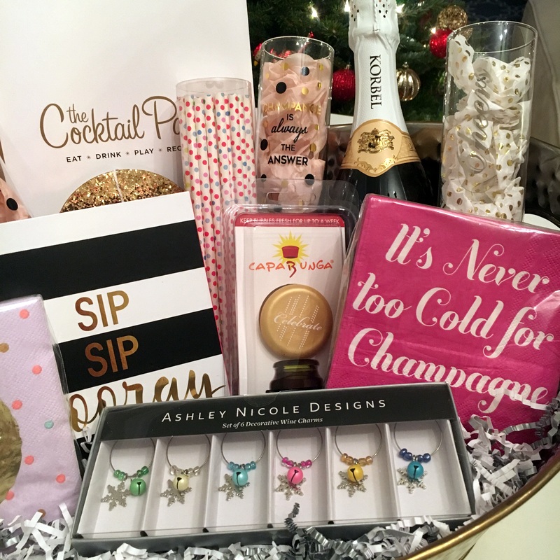 Thoughts for Thursday DIY Champagne Gift Basket and More! NKH STYLE