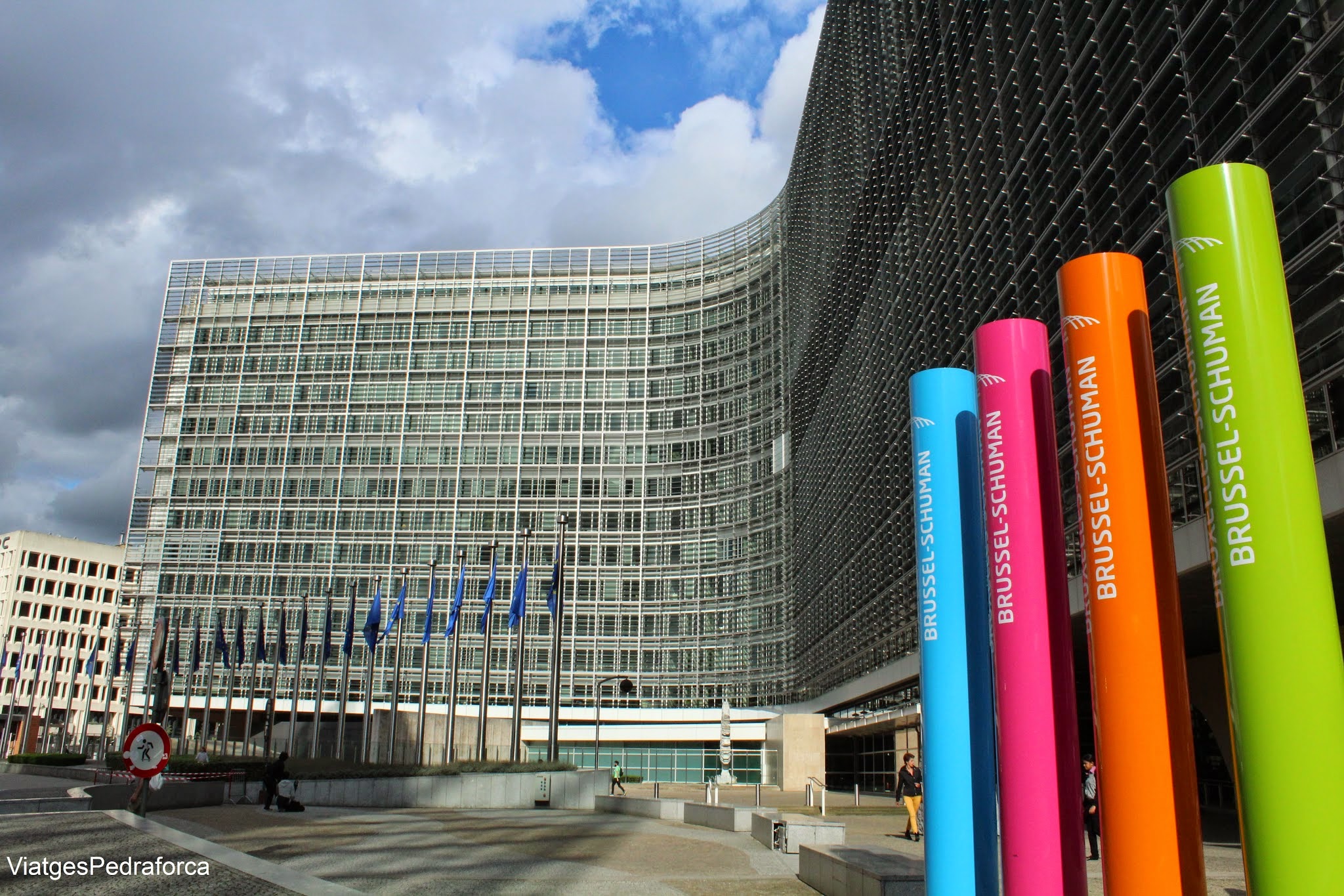 Edifici Berlaymont Brussel.les Comissio Europea