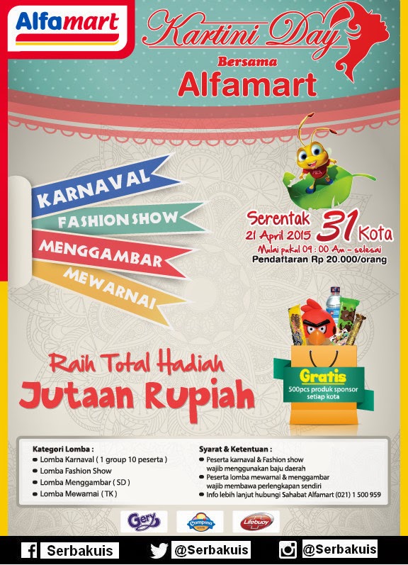 Event Kartini Day Bersama Alfamart Berhadiah Jutaan Rupiah