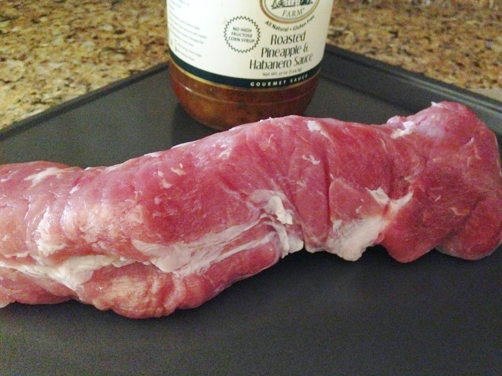 I Like to Bake and Cook Blog Roasted Pineapple Habanero Sauce Pork