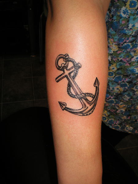 Tatuagens de âncoras para as mulheres Tatuagens de âncoras para as mulheres