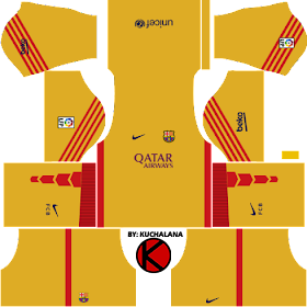 Barcelona Kits 2015/2016 - Dream League Soccer