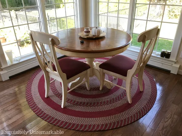 Make a custom size braided rug.