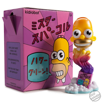 san diego comic-con 2016 kid robot exclusive The Simpsons Kaiju "Mr. Sparkle" 7-inch Figure