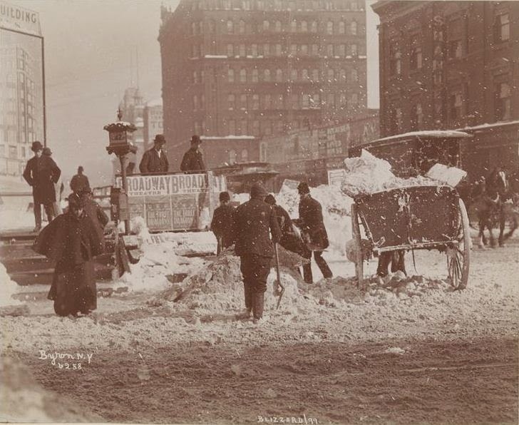 La gran tormenta de nieve de 1899