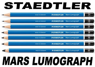 STAEDTLER Mars Lumograph STAEDTLER memproduksi pensil terbaik dengan nama STAEDTLER Mars Lumograph dan memiliki 7 tingkat kehitaman.