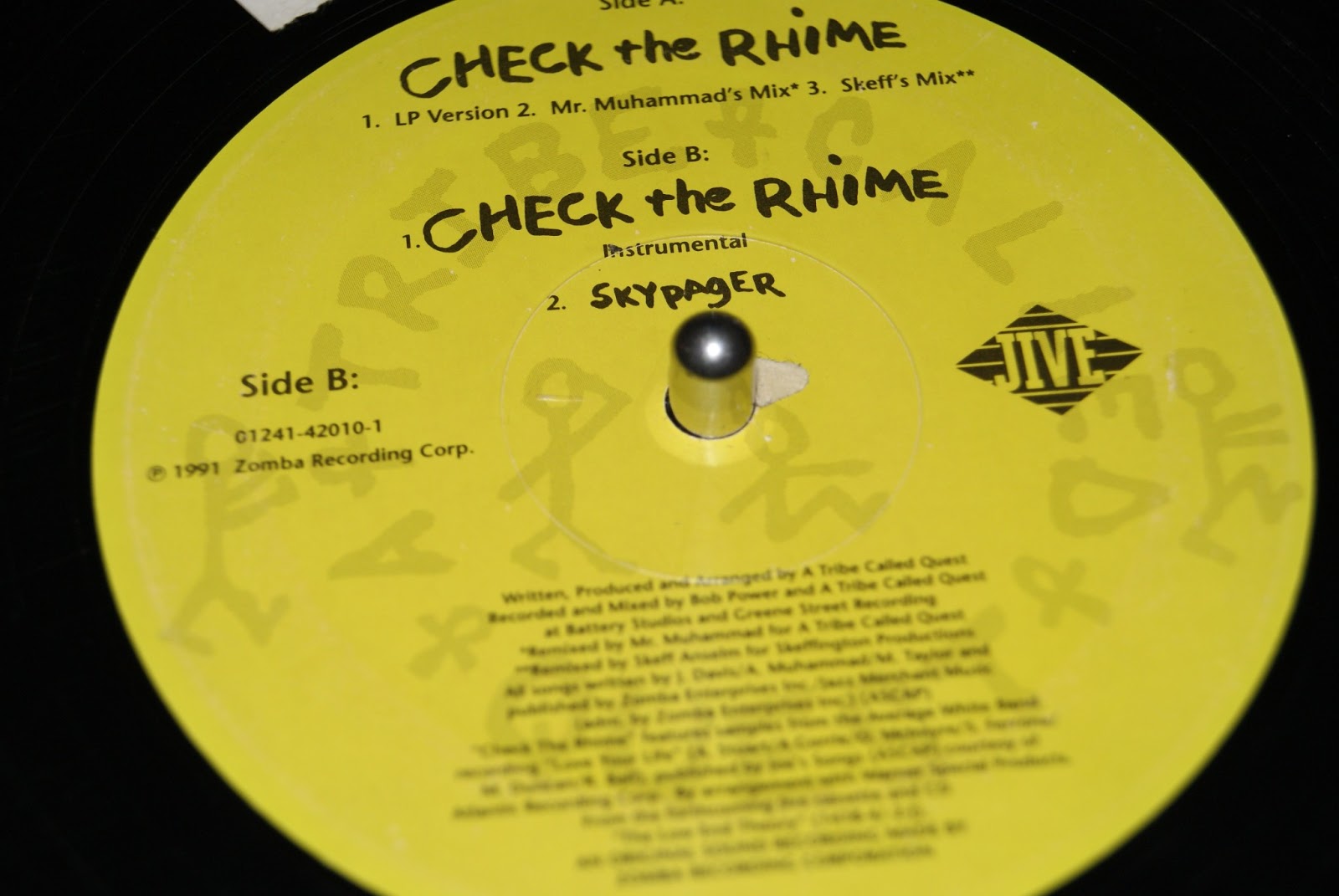 A Tribe Called QuestCheck The Rhyme bw Skypager