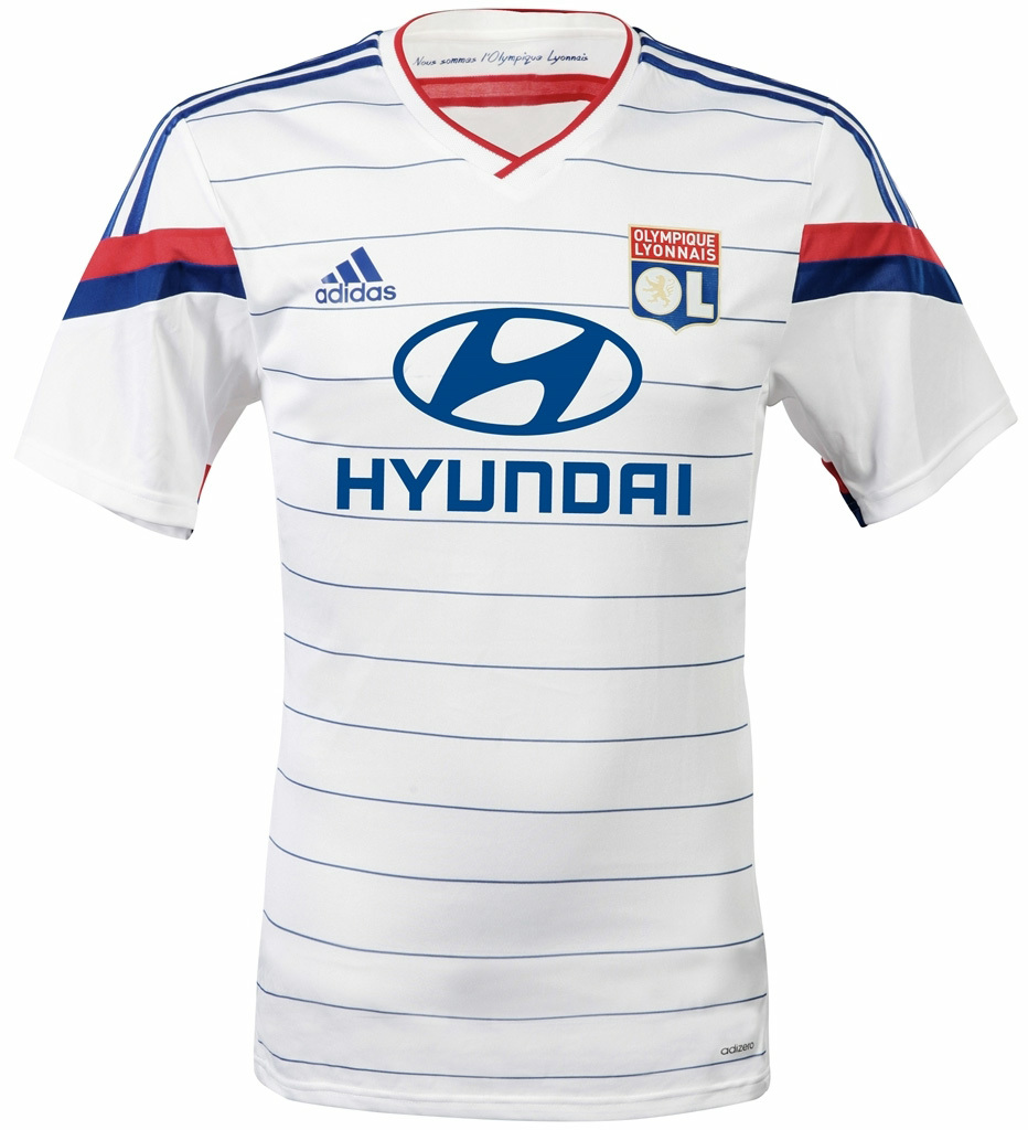 New Olympique Lyonnais 1415 Kits Released Footy Headlines