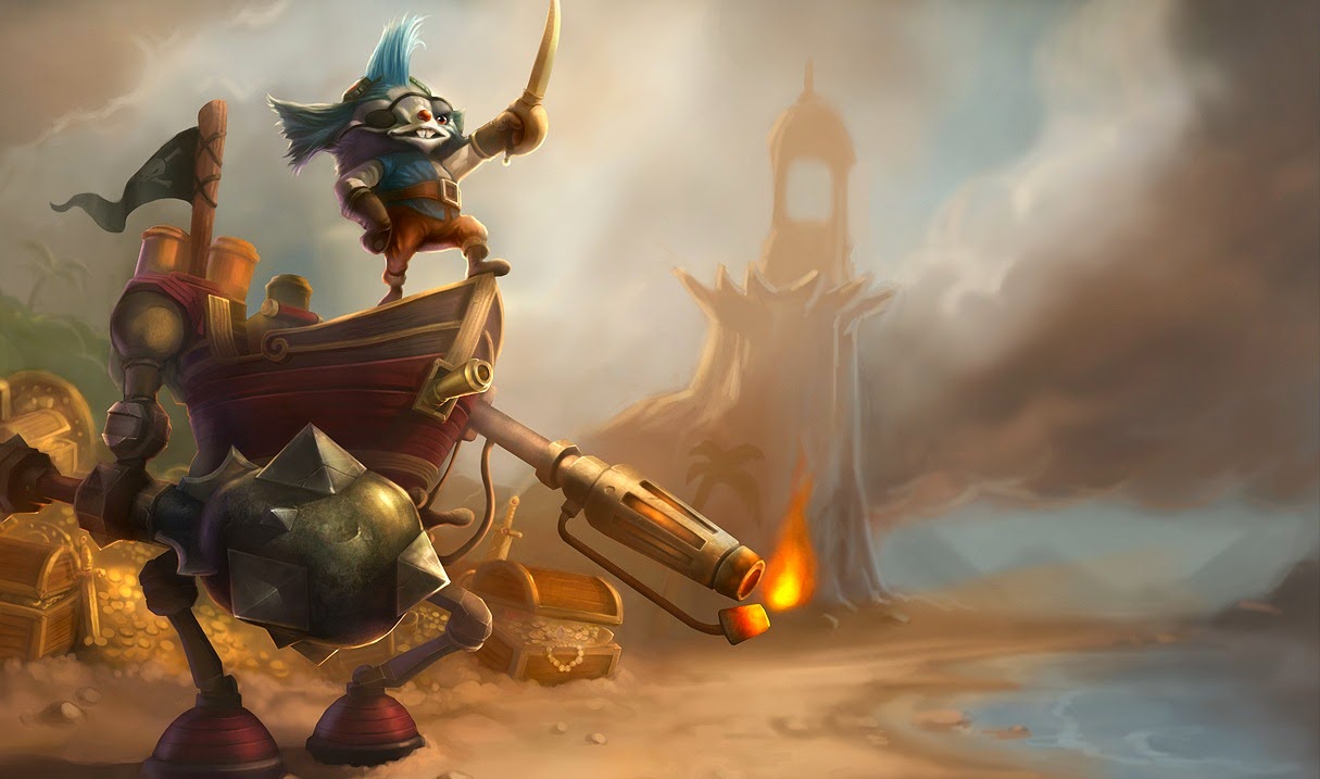 Rumble League of Legends Wallpaper, Rumble Desktop Wallpaper