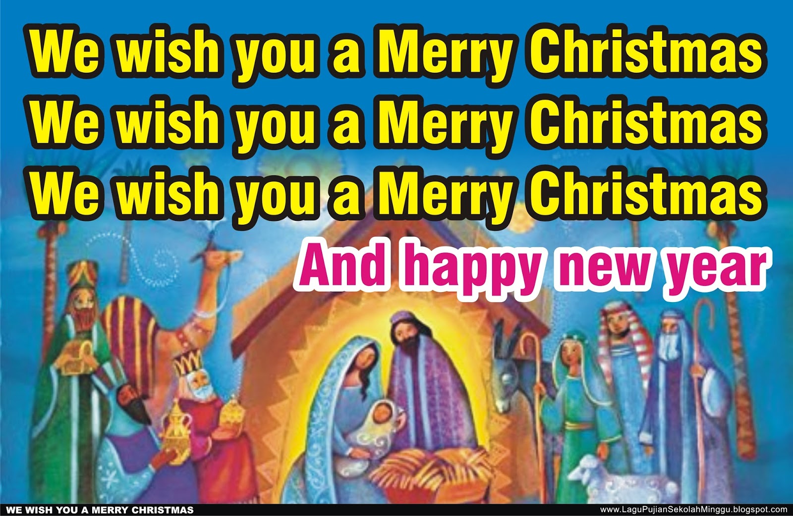 Lirik Lagu Pujian Rohani Kristen Sekolah Minggu Gereja Tuhan Yesus: We