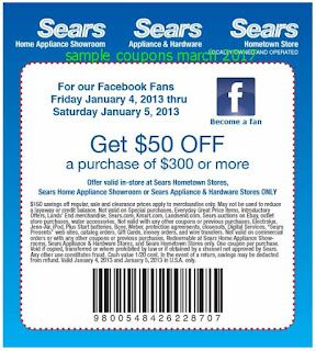 Sears coupons for march 2017
