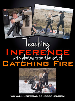 Teaching inference with photos from the set of Catching Fire