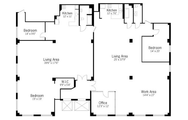 Small Hair Salon Floor Plans