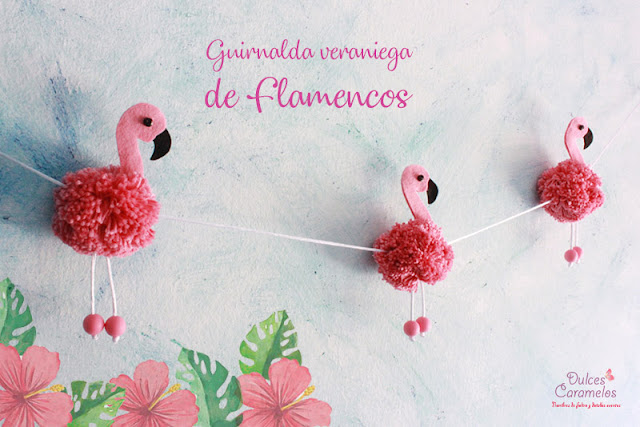 Guirnalda flamencos Guirnalda flamencos