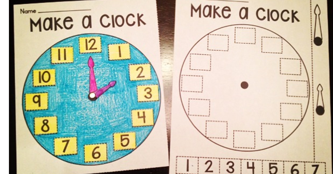 Miss Giraffe's Class: Telling Time in First Grade