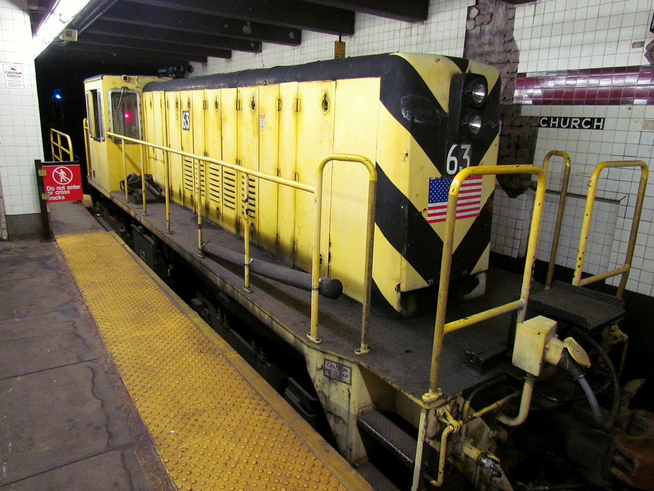 Jersey Mike's Rail Adventures 131005 PHOTOS Going to Church Ave