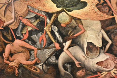Pierre Brueghel l'Ancien : la chute des anges rebelles détail Musée des Vieux maîtres de Bruxelles Pierre Brueghel l'Ancien : la chute des anges rebelles détail Bruxelles