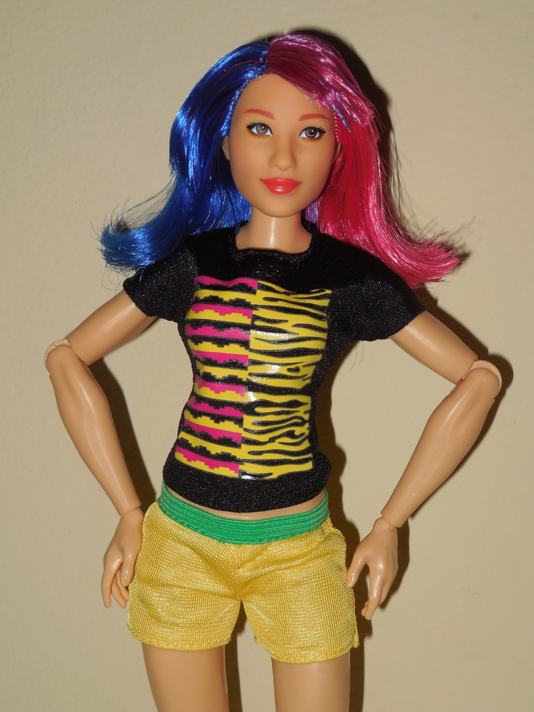 wwe asuka doll