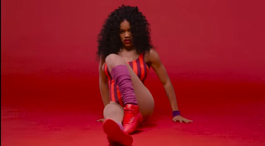 Modella Reebok pubblicità “Free Your Style” Ft. Teyana Taylor con Foto - Testimonial Spot Pubblicitario Reebok 2017