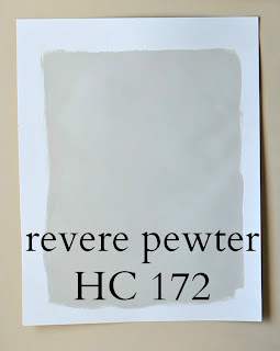 How to Pick the Perfect Gray Paint {Revere Pewter} | TheTurquoiseHome.com