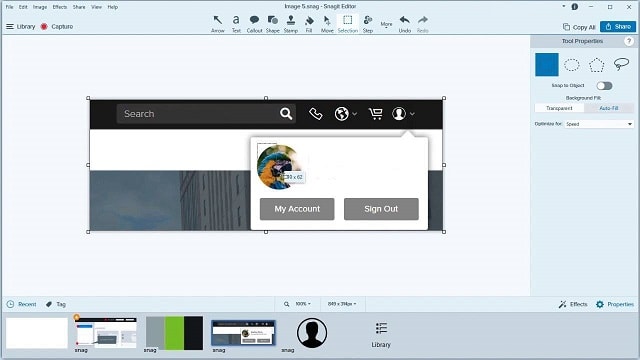 برنامج TechSmith Snagit برنامج TechSmith Snagit