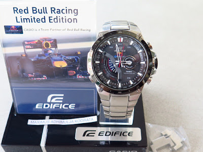 harga jam casio edifice red bull racing